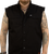 LETHAL THREAT - No Regrets Printed Sleeveless Button Down Shirt - Black
