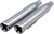 COBRA - 6045 - Neighbor Hater Slip-On Mufflers - 3" - '91-'17 Dyna - Chrome