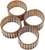 EASTERN MOTORCYCLE PARTS - 40-0315 - Transmission Bearings - 5th Gear Mainshaft | 1st/3rd/4th Gear Countershaft - 4 Pack