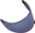 GT4-1 Outer Shield | Pinlock Shield - Iridium Blue | Blue | Mirror - XS-MS