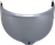 GT8-1 Outer Shield | Pinlock Shield - Mirror | Iridium Silver | Silver - One Size