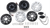 2-Way Speaker - Black | White