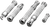ACCUTRONIX - PT220-KGC1 - Elite Shift Peg - Knurled - Chrome