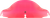 Ice Kolor Flare Cruiser Windshield - Pink