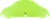 Ice Kolor Flare Cruiser Windshield - Green
