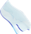 Ice Kolor Flare Cruiser Windshield - Blue