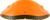 Ice Kolor Flare Cruiser Windshield - Orange