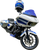 Kolor Flare Cruiser Windshield - Blue
