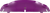Kolor Flare Cruiser Windshield - Purple