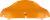 Kolor Flare Cruiser Windshield - Orange