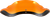 Kolor Flare Cruiser Windshield - Orange