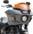 Kolor Flare Cruiser Windshield - Orange