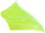 Ice Kolor Flare Cruiser Windshield - Green