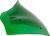 Kolor Flare Cruiser Windshield - Green