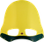 Ice Kolor Flare Windshield - Yellow