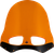 Kolor Flare Windshield - Orange