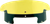 Ice Kolor Flare Cruiser Windshield - Yellow