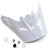 Visor Peak - White | Gloss - One Size