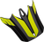 Visor Peak - Gray | Fluorescent Yellow | Black | Hi-Vis Yellow - One Size