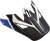 Visor Peak - Gloss | Blue | White | Black - One Size