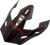 Visor Peak - Red | Black | Gloss | Gray - One Size