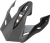 Visor Peak - Dark Silver | Silver - One Size