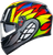 K3 Full Face Helmet - Red | Gray | Yellow - S