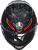Pista GP RR Full Face Helmet - Gray | Italia | Black | Red - L
