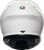 K6 S Full Face Helmet - White | Gloss - 2XL