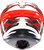 K6 S Full Face Helmet - Gray | Red | White - XL