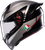 K1 S Full Face Helmet - Red | Black | Gray | Matte - XL
