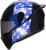 K1 S Full Face Helmet - Black | Red | Blue | White - XS