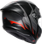 K6 S Full Face Helmet - Black | Matte | Red | Gray - S