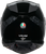 K7 Full Face Helmet - Black | Gold | Gray - S