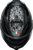 K7 Full Face Helmet - Black | Silver - S