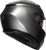 K3 Full Face Helmet - Matte | Luna Gray | Gray - XS