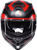 K7 Full Face Helmet - Black | Matte | Red | Gray - S
