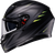 K3 Full Face Helmet - Matte | Black | Yellow Fluo | Fluorescent Yellow | Gray - S