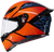 K1 S Full Face Helmet - Black | Gloss | Red | Blue | Orange - S