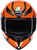 K1 S Full Face Helmet - Black | Gloss | Red | Blue | Orange - S