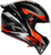 K1 S Full Face Helmet - Black | Gloss | Red | Gray - S