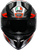 K1 S Full Face Helmet - Black | Gloss | Red | Gray - S