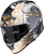 Warrant Full Face Helmet - White | Black | Gold - XS