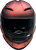 Jackal Full Face Helmet - Matte | Red | Black - XS