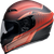 Jackal Full Face Helmet - Matte | Red | Black - XS