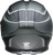Jackal Full Face Helmet - Green | Matte | Silver - S