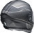 Jackal Full Face Helmet - Gray | Matte | Silver | Stealth - XS