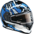 Warrant Snow | Full Face Helmet - White | Black | Blue | Gray - S