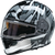 Warrant Full Face | Snow Helmet - Black | White | Gray - XS