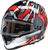 Warrant Snow | Full Face Helmet - White | Gray | Red | Black - XS